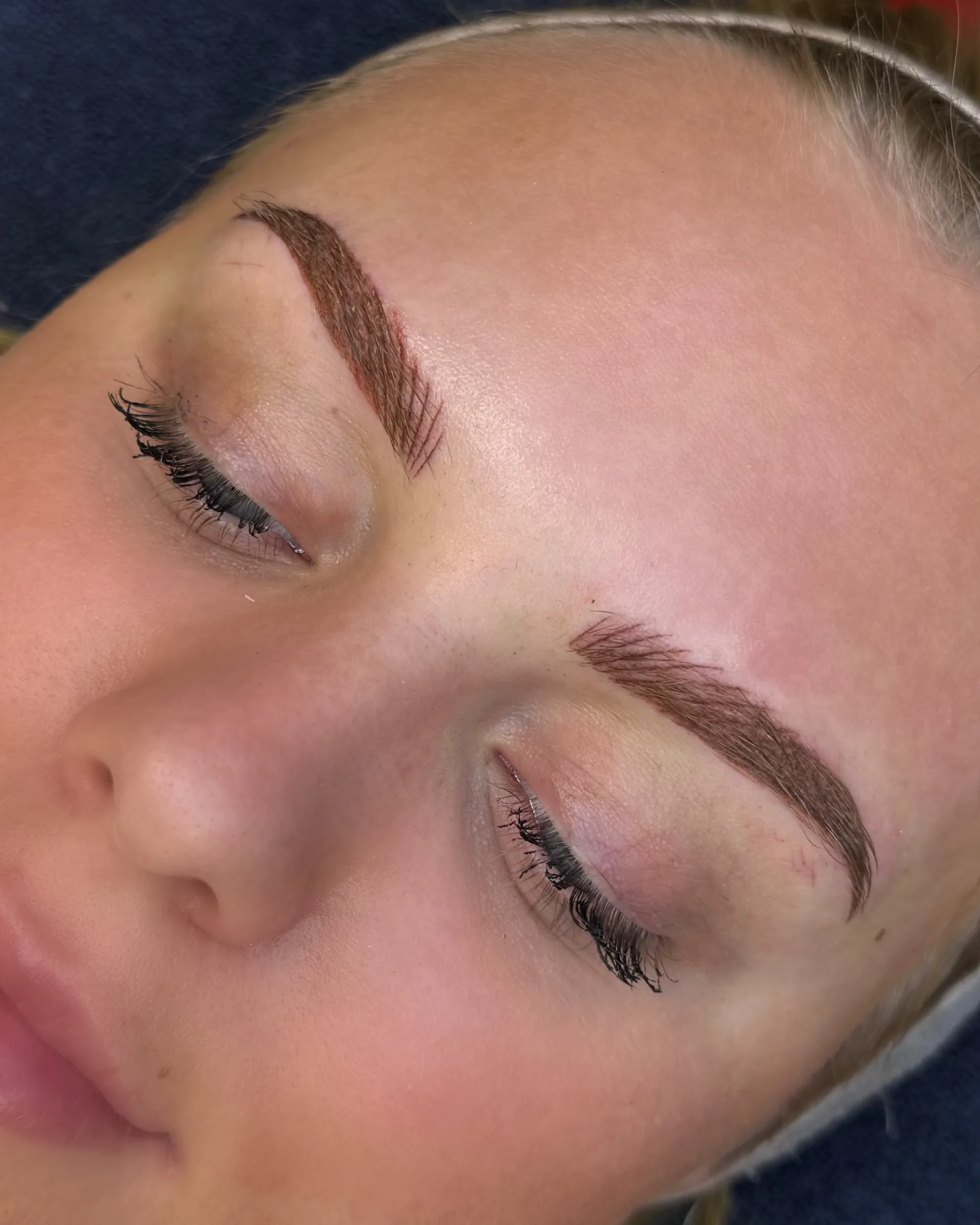 Combo Brows efter behandling