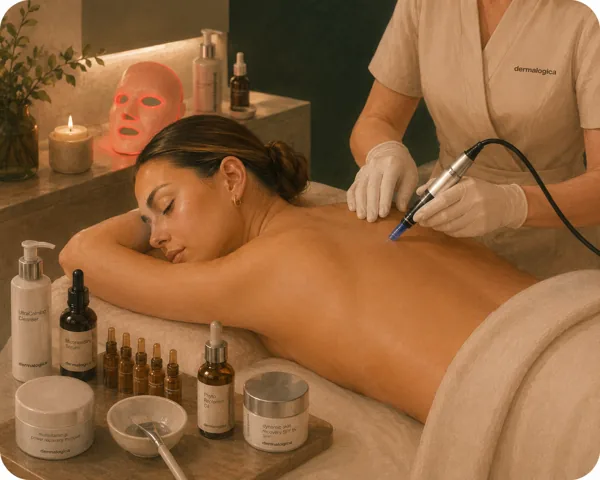 Premium Microneedling Rygg hos Your Skin Clinic i Stockholm