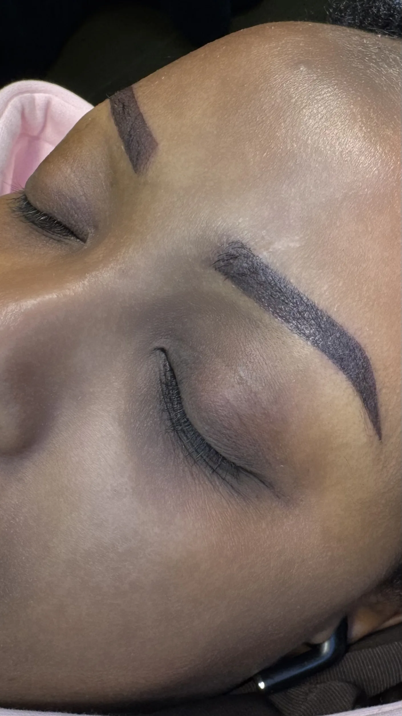Powder Brows efter behandling
